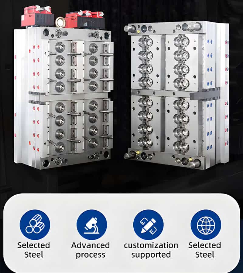 wide mouth cover mold